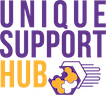 Unique Support Hub Logo